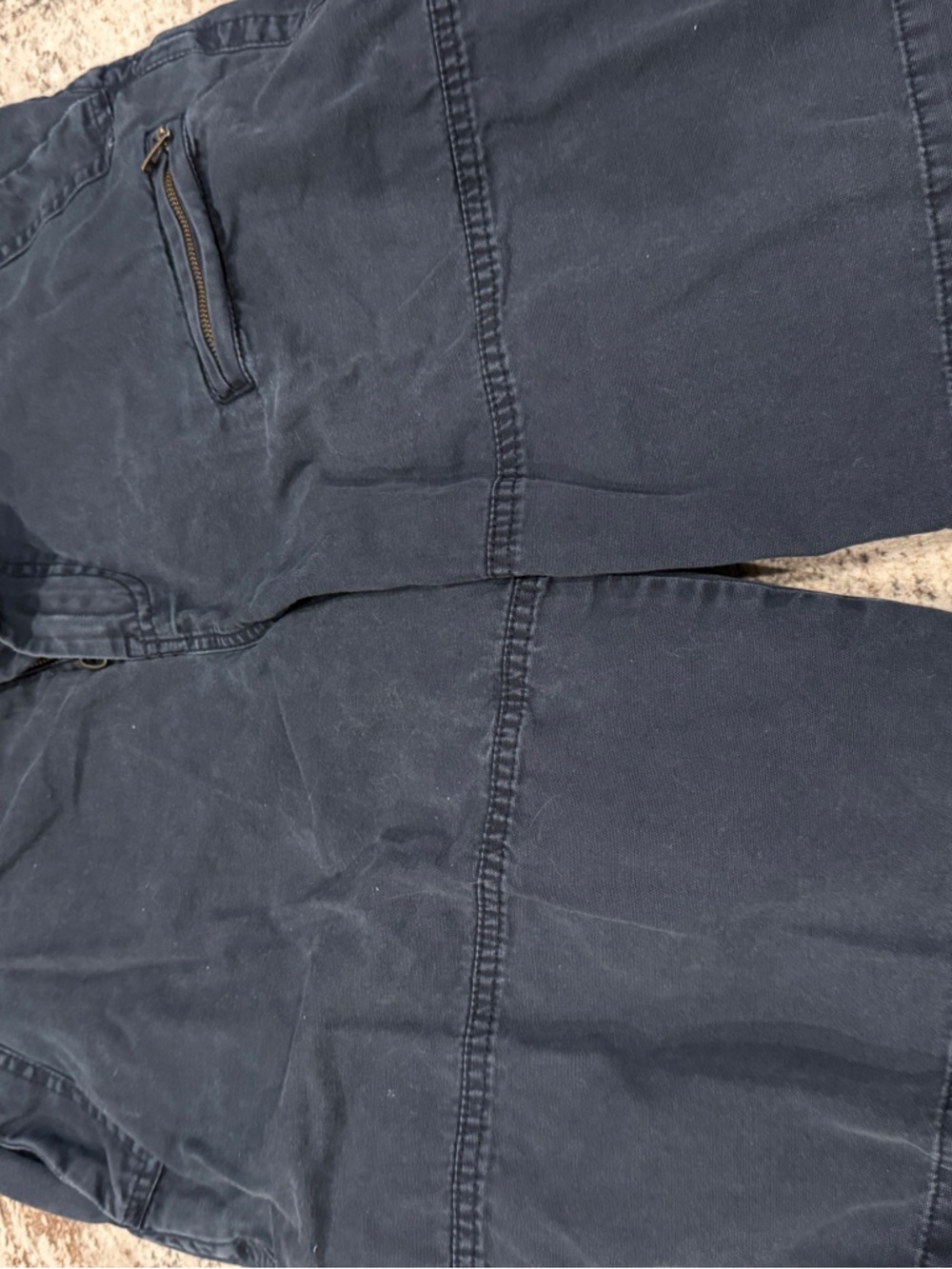 Tommy Hilfiger Dark Navy Cotton Pants